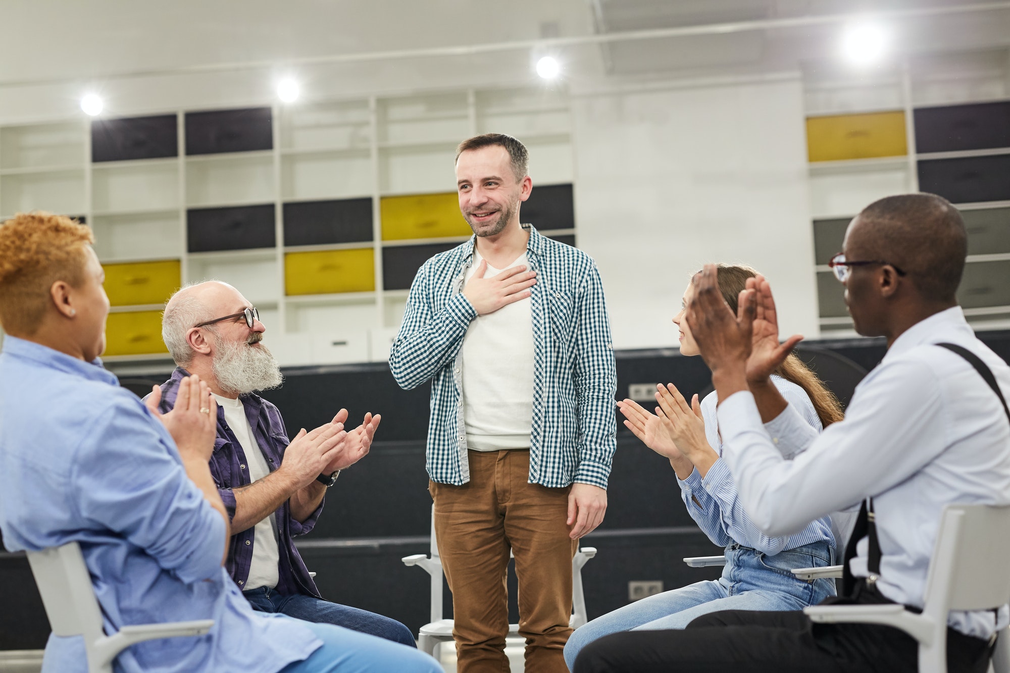 Introduction at Support Group Meeting